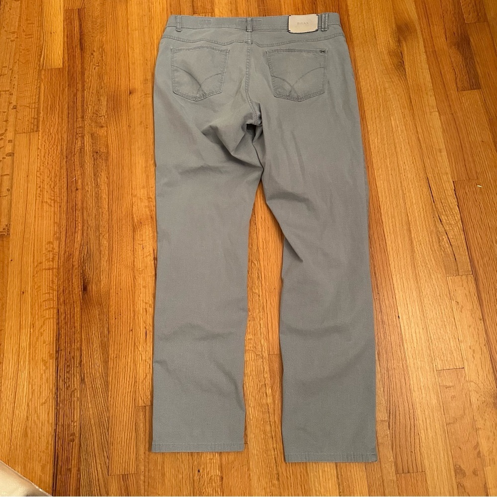 Brax Cooper Fancy Pants Mens 36x34  Regular Straight Stretch Casual Travel(#2)